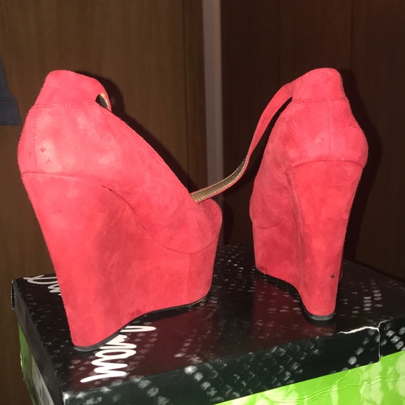 Sam Edelman Suede Wedges - Picture 4 of 8